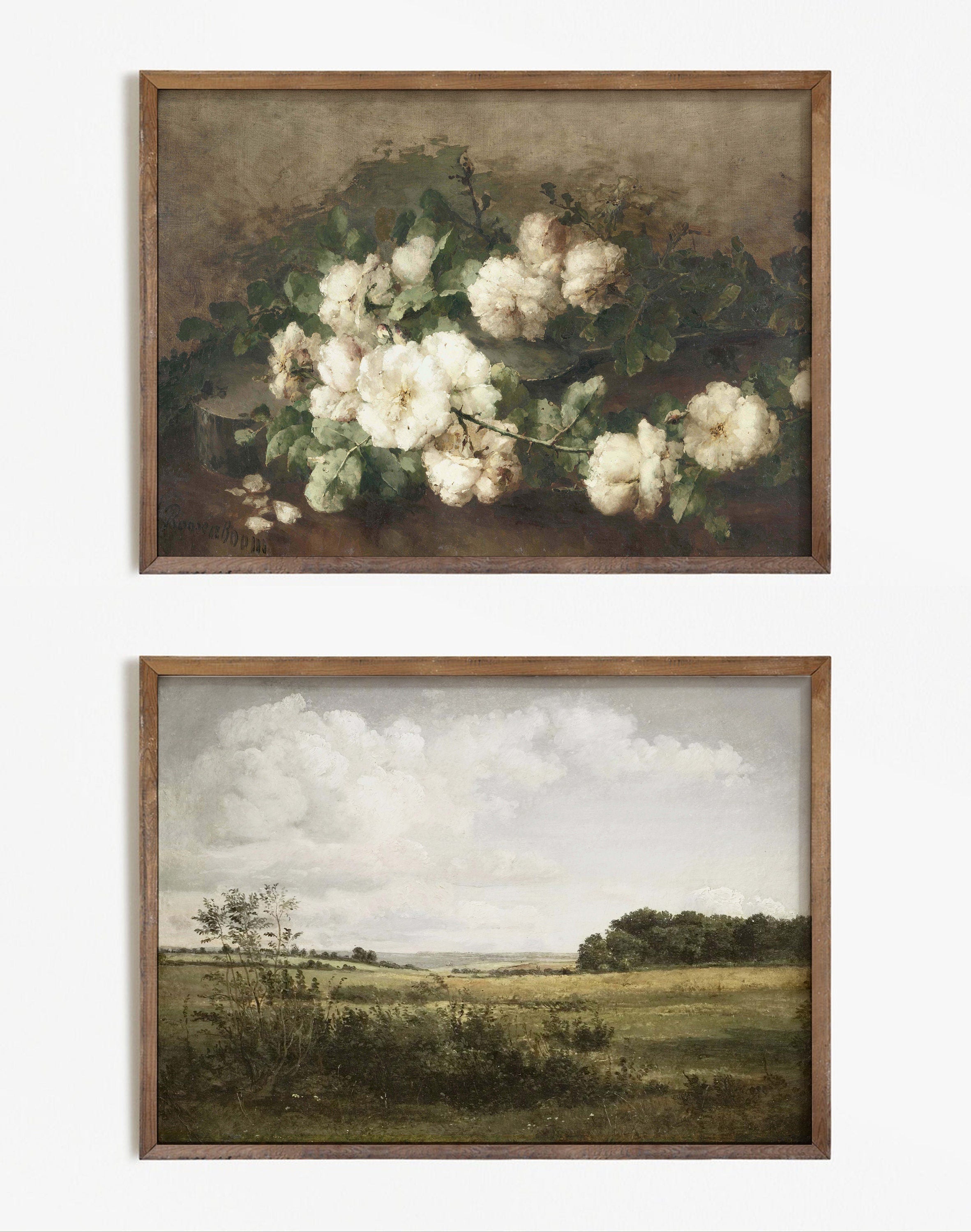 Vintage Gallery Wall Art Set: Eclectic European Prints (digital Download)