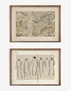 Vintage Gallery Wall Art Set: Eclectic European Prints (digital Download)