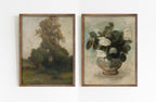 Vintage Gallery Wall Art Set: Eclectic European Prints (digital Download)