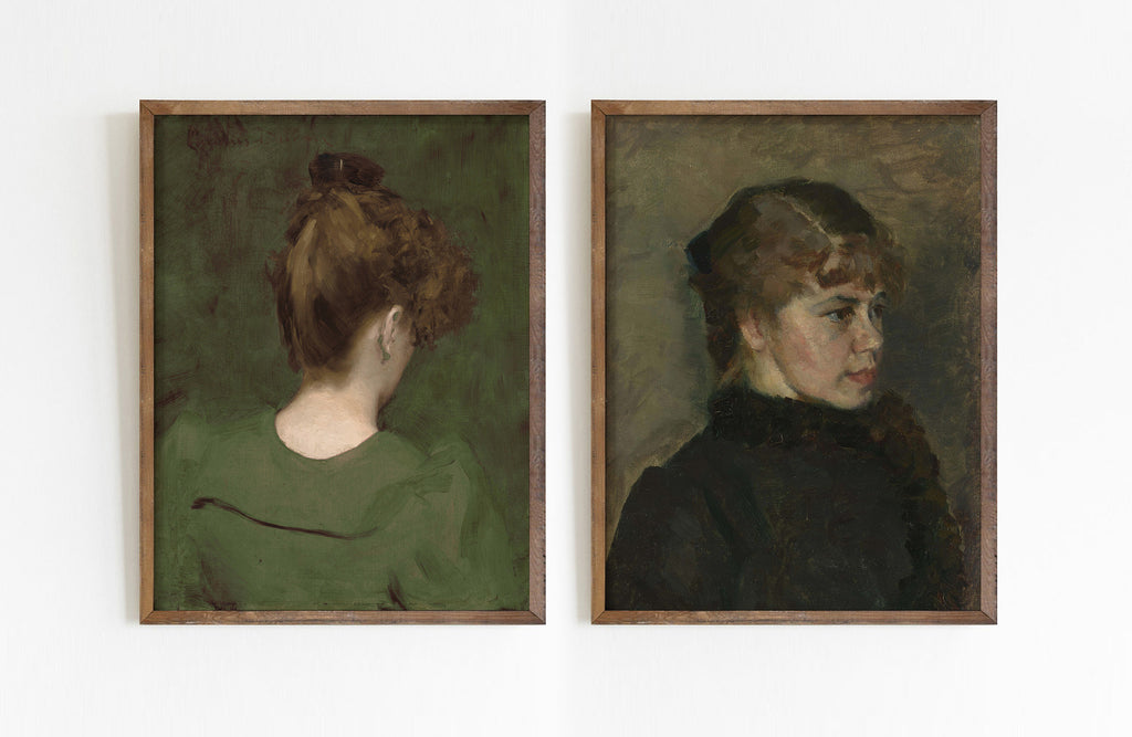 Vintage Gallery Wall Art Set: Eclectic European Prints (digital Download)