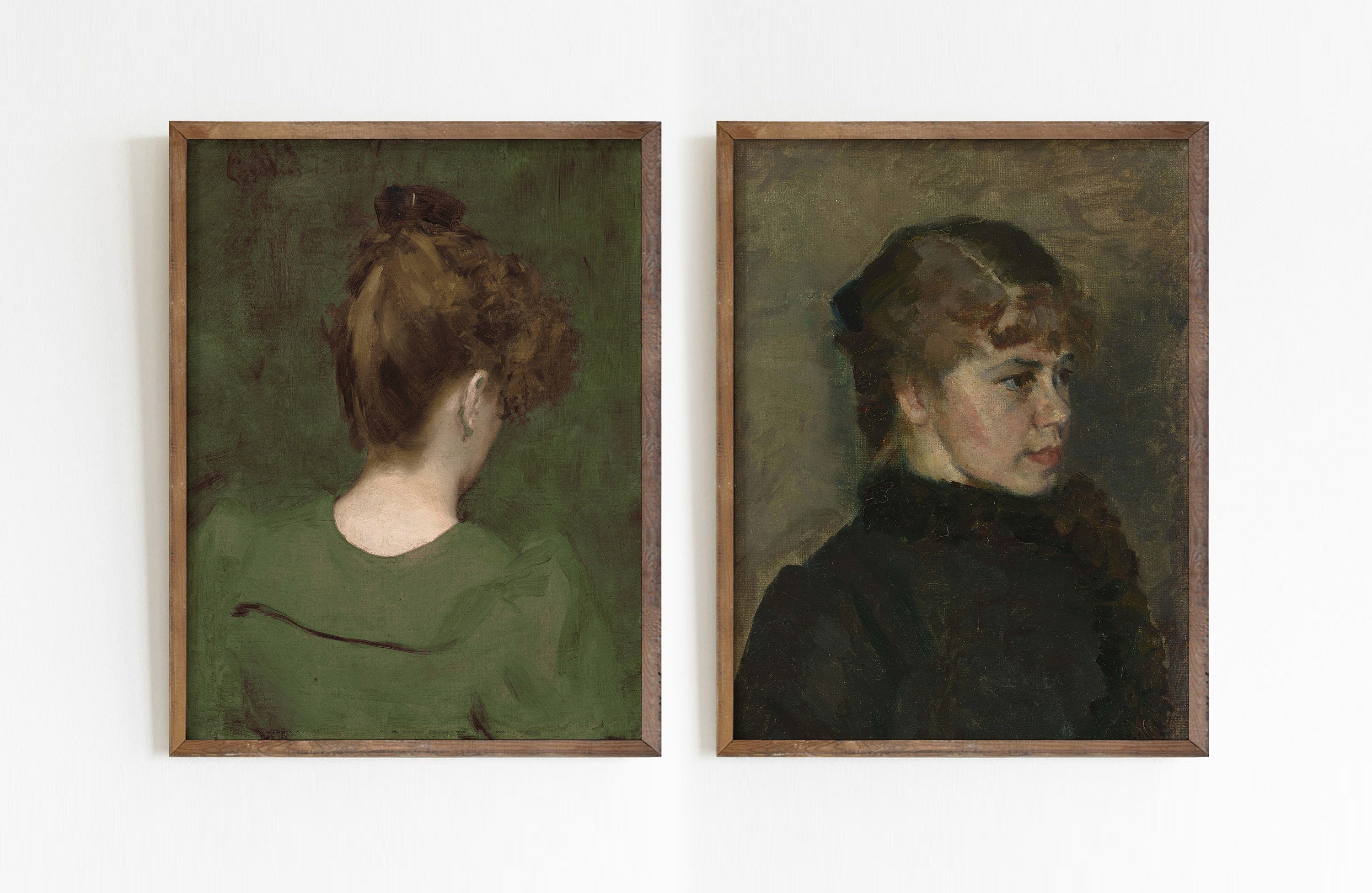 Vintage Gallery Wall Art Set: Eclectic European Prints (digital Download)