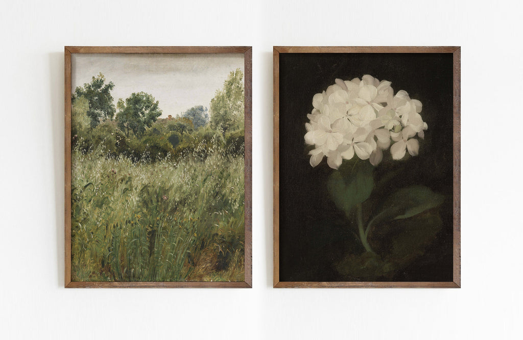 Vintage Gallery Wall Art Set: Eclectic European Prints (digital Download)