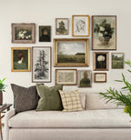 Vintage Gallery Wall Art Set: Eclectic European Prints (digital Download)