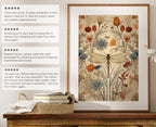 Dragonfly Wall Art, Dragonfly Print, William Morris, Aesthetic Wall Decor, Floral Prints, Artful Art, Floral Poster, Dragonfly Gifts For Her