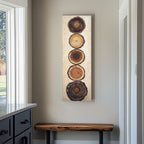 Long Narrow Wall Art, Tall And Thin Canvas Wall Art, Modern Wall Art, Nature Wall Art,  Vertical Wall Art, Abstract Art, Vintage Wall Art