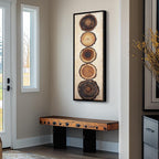 Long Narrow Wall Art, Tall And Thin Canvas Wall Art, Modern Wall Art, Nature Wall Art,  Vertical Wall Art, Abstract Art, Vintage Wall Art