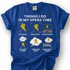 Things I Do In My Spare Time Hockey Shirt, Funny Hockey Player T-Shirt, Play Watch Dream Hockey Tee, Hockey Lover Gift, Hockey Obsessed