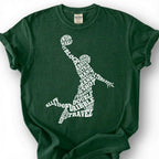 Basketball Player Word Art Shirt, Basketball Typography T-Shirt, Hoop Shoot Dunk Dribble Tee, Basketball Terms Gift, Basketball Vocabulary