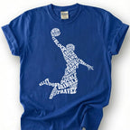 Basketball Player Word Art Shirt, Basketball Typography T-Shirt, Hoop Shoot Dunk Dribble Tee, Basketball Terms Gift, Basketball Vocabulary