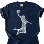 Basketball Player Word Art Shirt, Basketball Typography T-Shirt, Hoop Shoot Dunk Dribble Tee, Basketball Terms Gift, Basketball Vocabulary